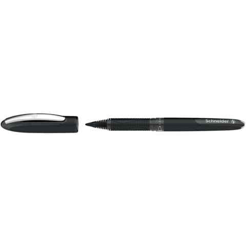 Penna roller Schneider One Sign Pen - punta 1 mm - tratto 0,8 mm - nero P183601